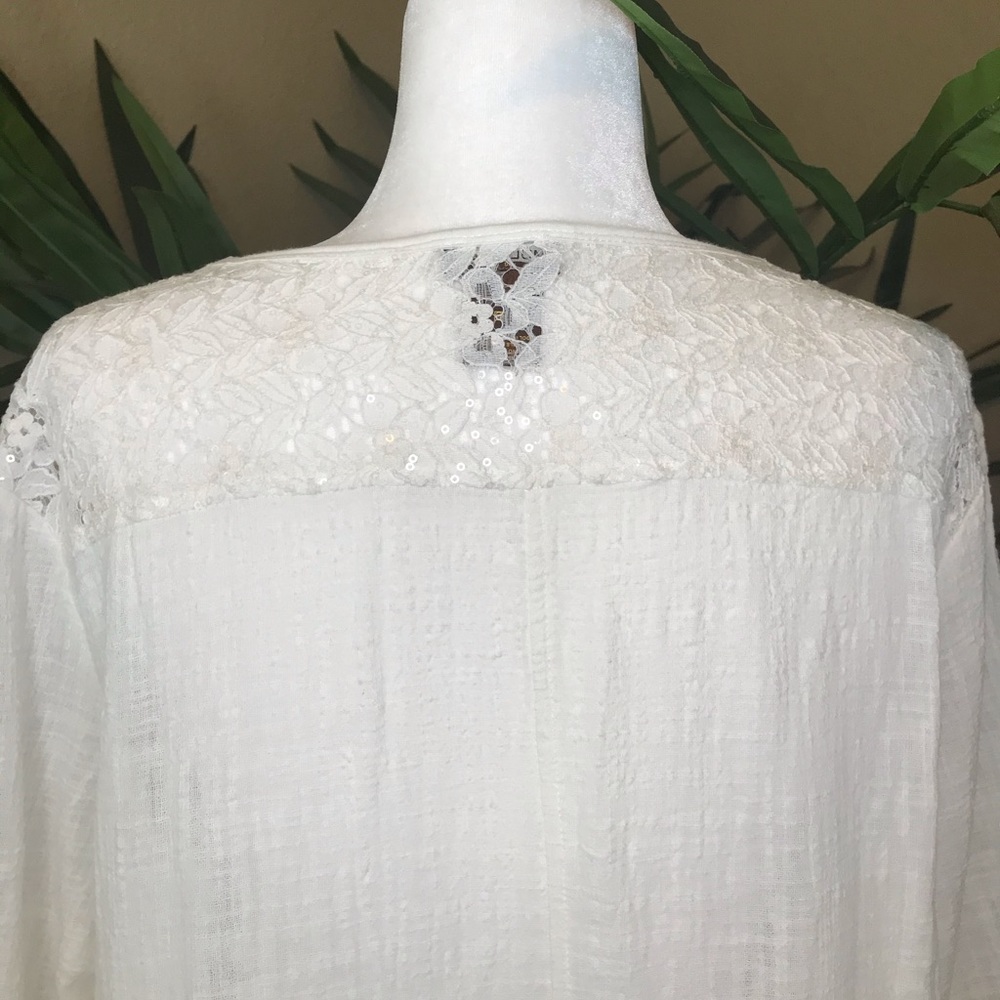 Multiples Embroidered 100% Cotton Tunic-Top - XL - Picture 9 of 17